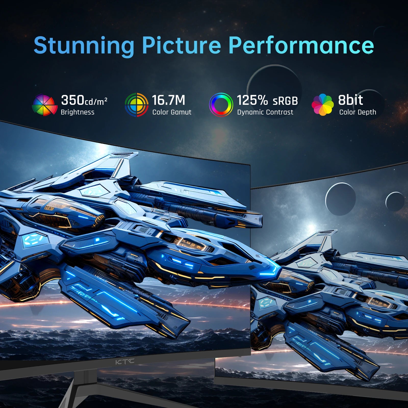 KTC Curved GameView Pro